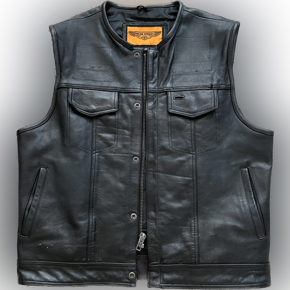 Men’s Dream Apparel Leather Vest
